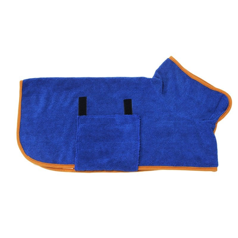 Super absorbent pet bathrobe