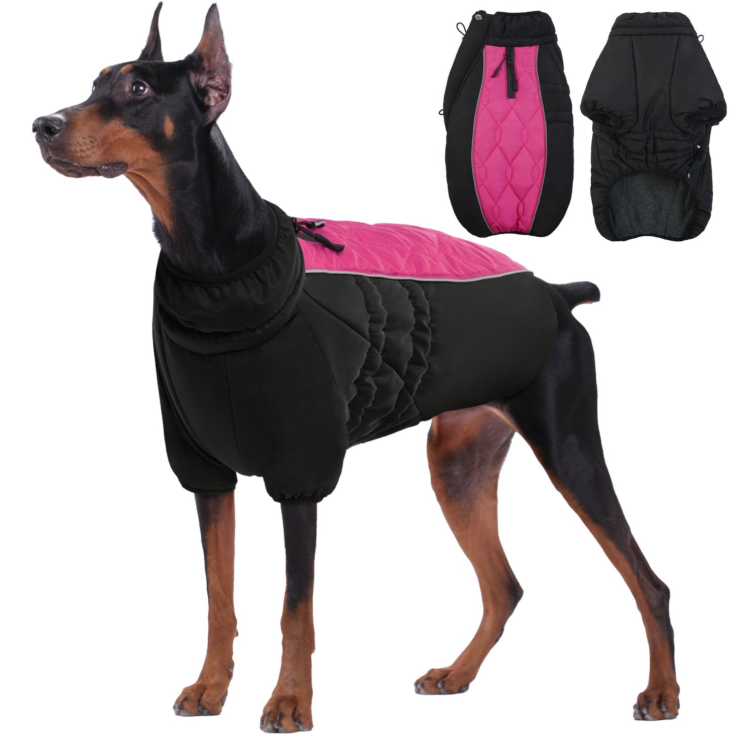 Thick Fleece Lined Dog Coat