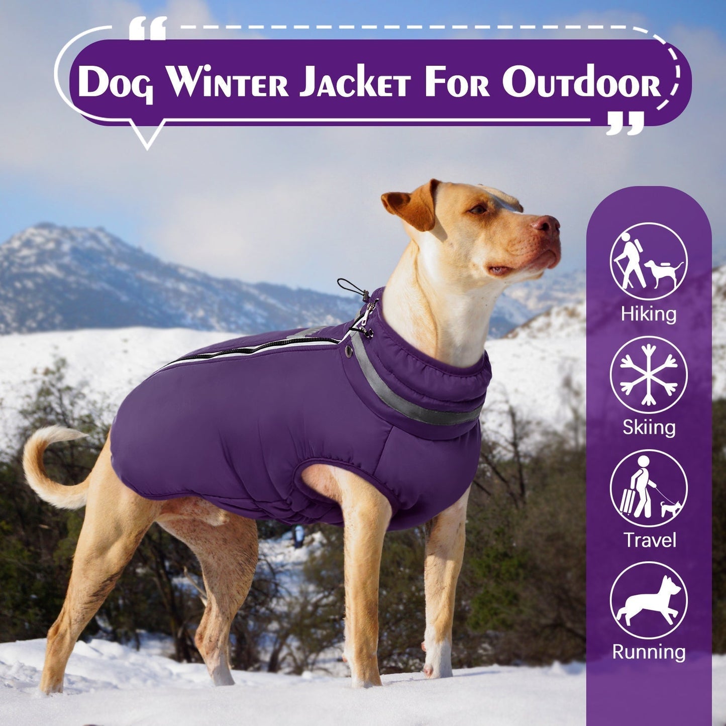 Reflective Dog Cold Weather Coat