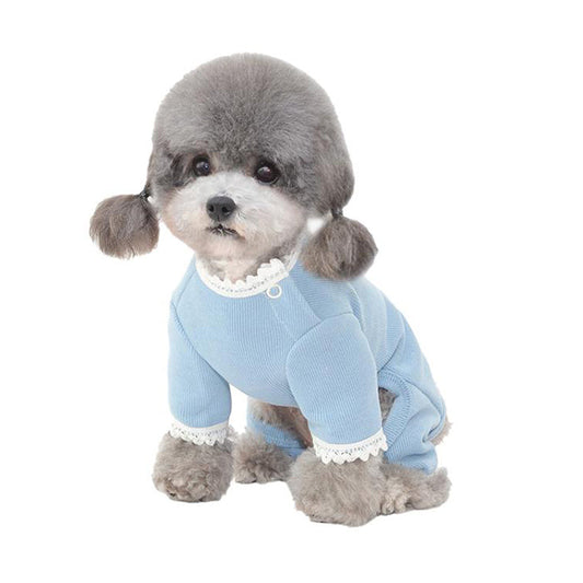 Four-Legged Pure Cotton Dog Pajamas