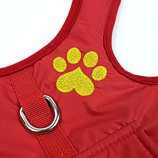 Reversible Warm Dog Coat