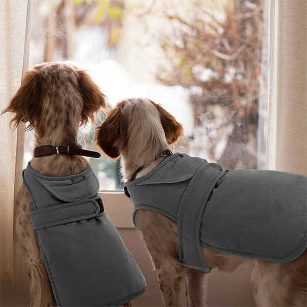 Canvas Cold Weather Dog Coat for Winter